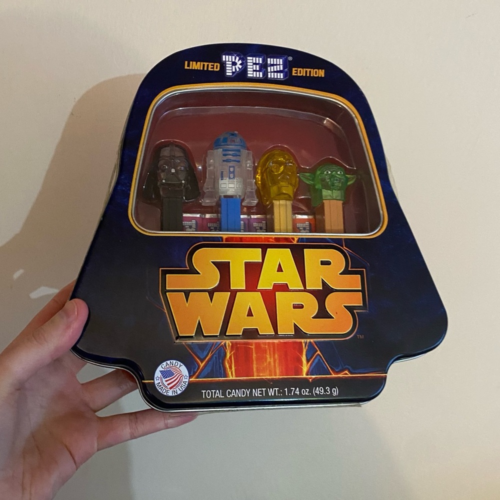 Star Wars Limited Edition Pez Dispensers Tin